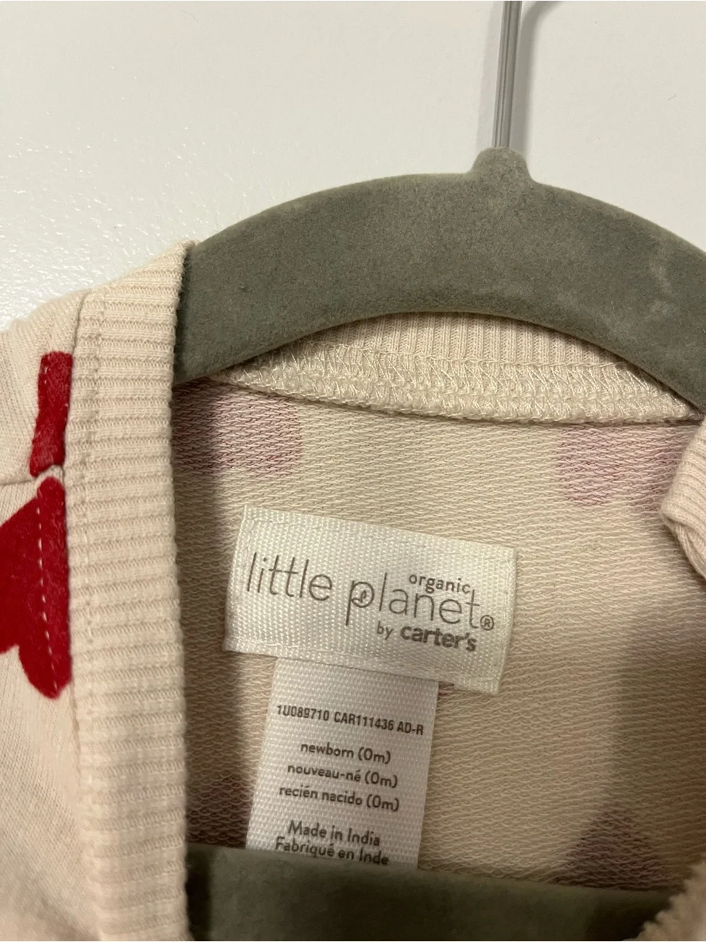 Carters organic cotton